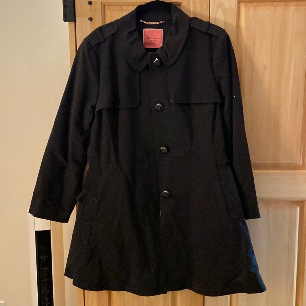 Kate Spade black jacket, size xl